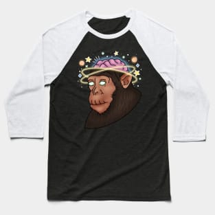 Half A Brain Baseball T-Shirt